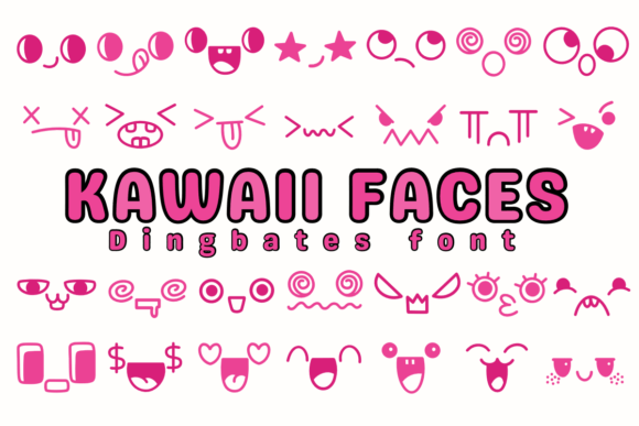 Boost Your Brand with Kawaii Faces Font