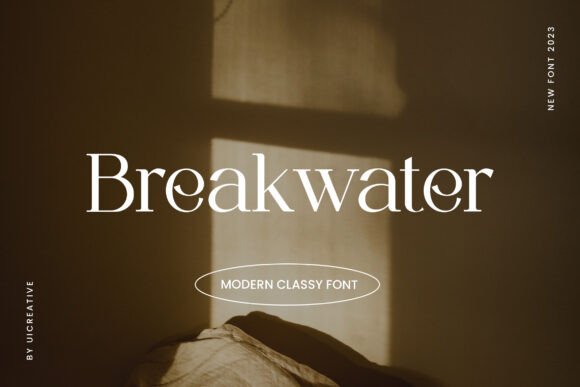 Breakwater: A Serif Font for Editorial Elegance