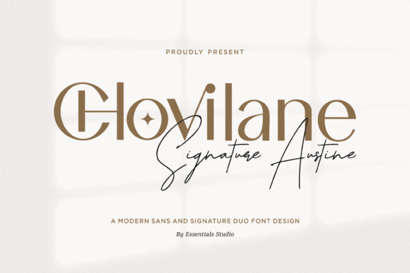 Chovilane Signature Austine: A Versatile Sans Serif for Editorial Design