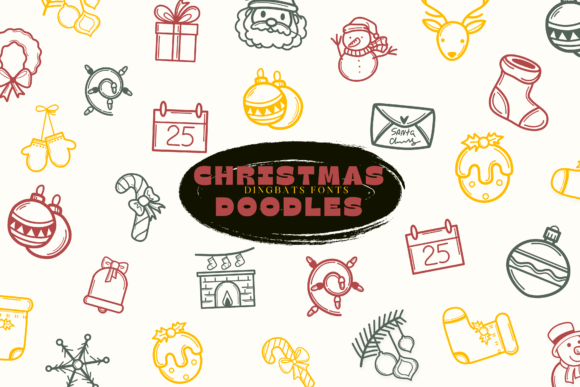 Christmas Doodles: A Font That Adds Magic to Your Campaigns