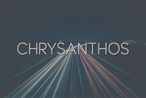 Chrysanthos: The Font That Elevates Your Brand