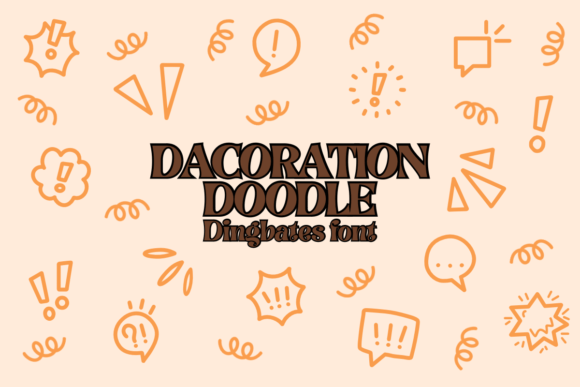 Dacoration Doodle: A Font for Creative Expression