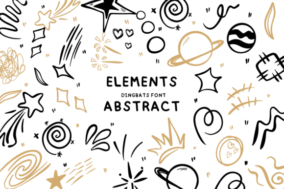 Elements Abstract: A Font That Adds Personality to Every Project