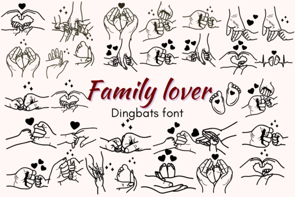 Family Lover: A Warm, Sketchy Font for Digital Branding