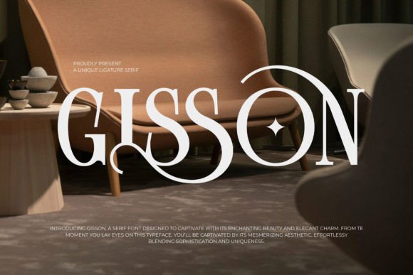 Gisson: A Serif Font That Elevates Branding