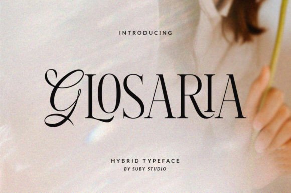 Glosaria: A Font for Thoughtful Design