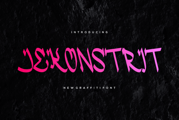 Jekonstrit: A Font for Crafting Beauty and Readability