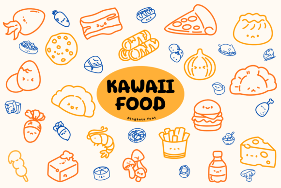Kawaii Food: A Font That Brings Sweetness to Your Creations