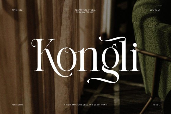 Kongli: A Serif Font That Elevates Digital Branding