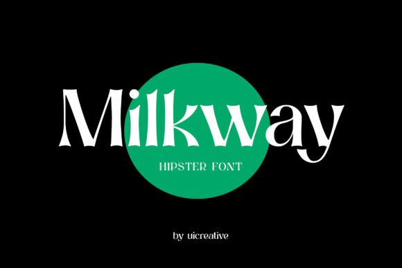 Milkway: A Bold Sans Serif for Digital Design