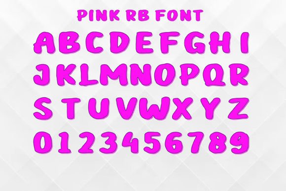 Pink Rb Font