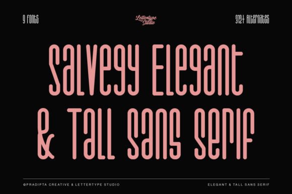 Salvegy: The Font That Elevates Your Brand