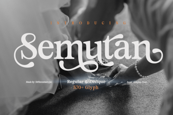 Semutan: A Serif Font That Elevates Your Brand