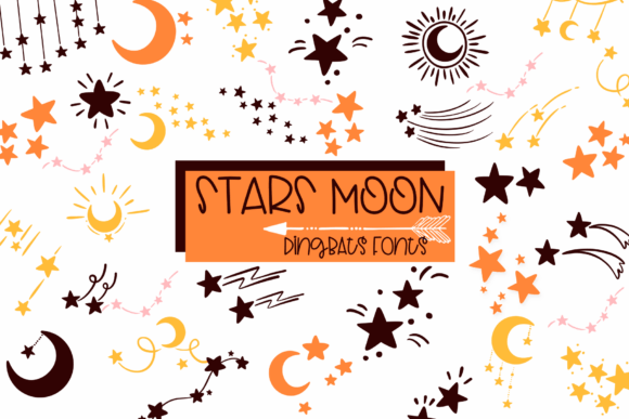 Stars Moon: A Creative Font for Modern Web Design