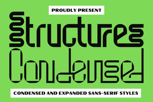 Structures Condensed: A Font That Fits the Brand